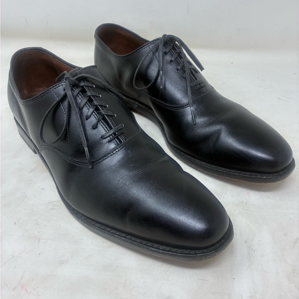 Classic Allen Edmonds Black Leather Men's Dress Shoes